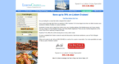 Desktop Screenshot of lisboncruises.com